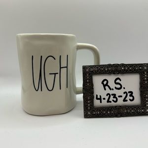 Rae Dunn “UGH” mug.